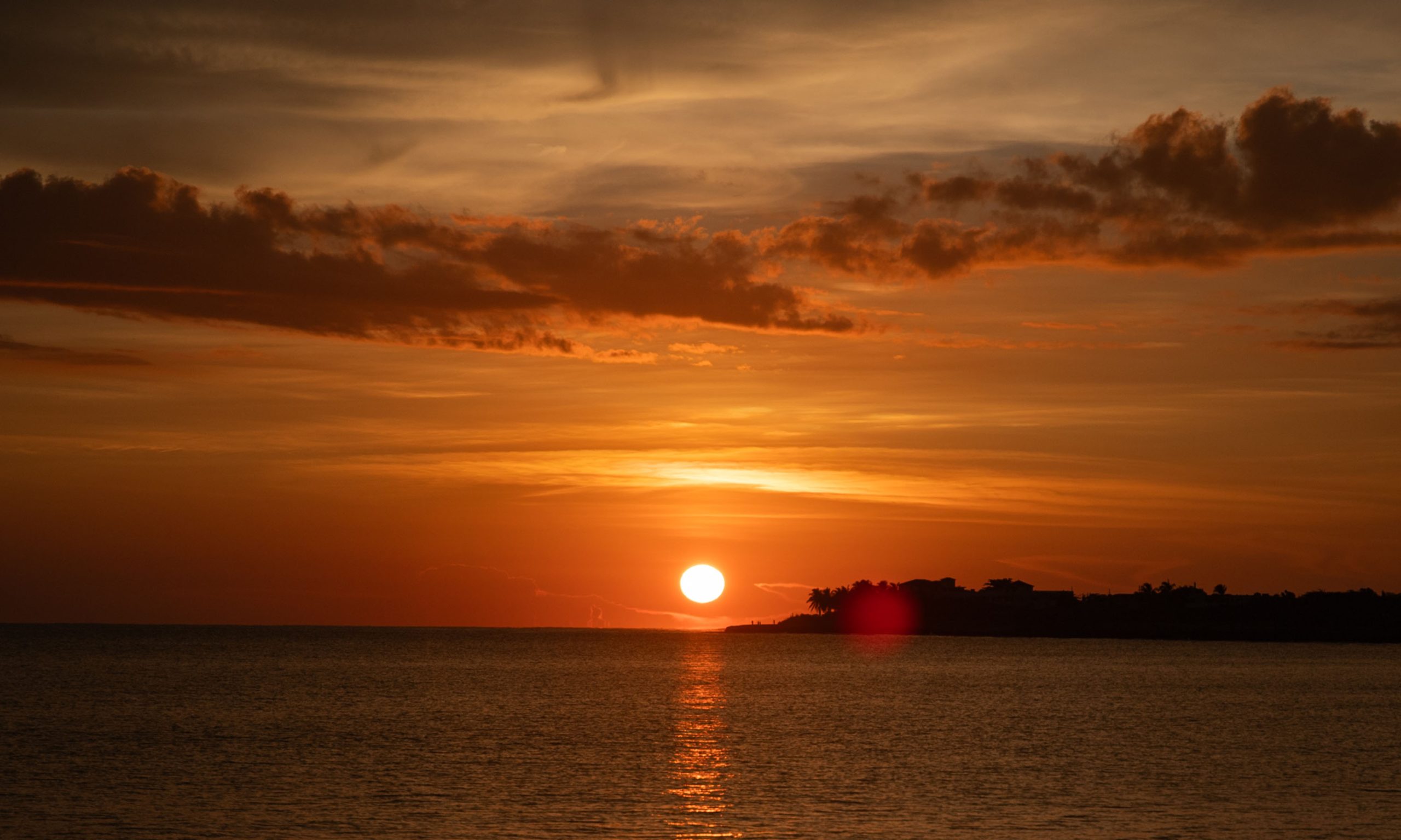sunset in treasure beach jamaica